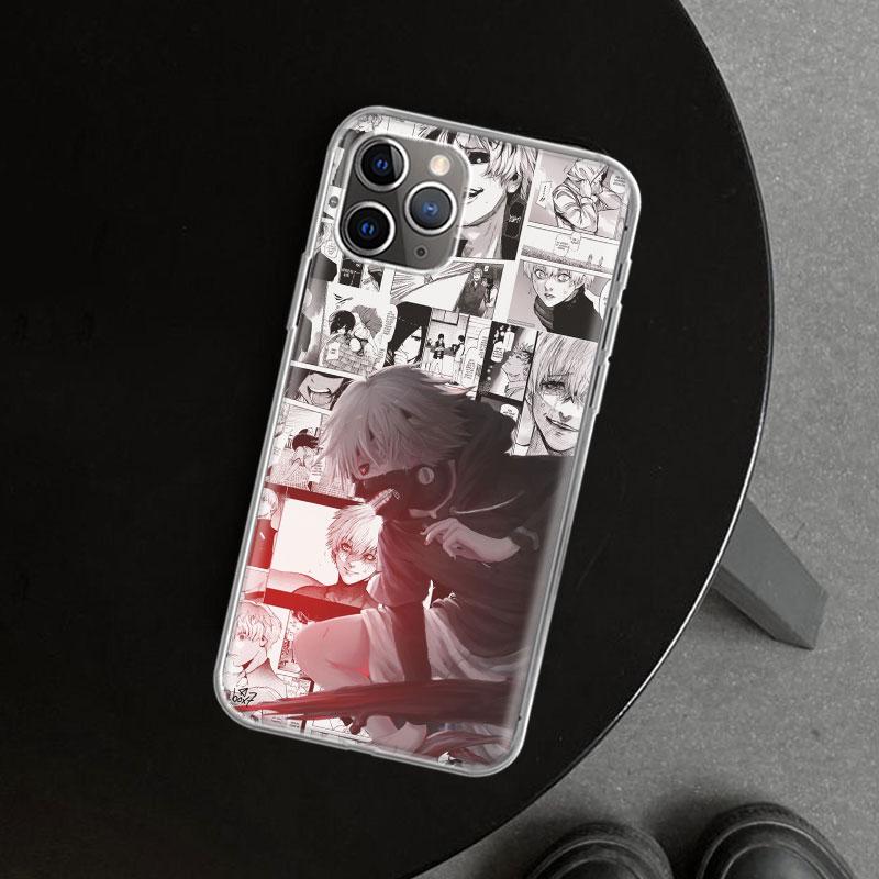Anime Tokyo Ghouls Terror Phone Case Cover For iPhone 11 12 13 Mini 14 15 Plus 16 Pro Max 17 Air 7 8 + SE Art Customized Fundas