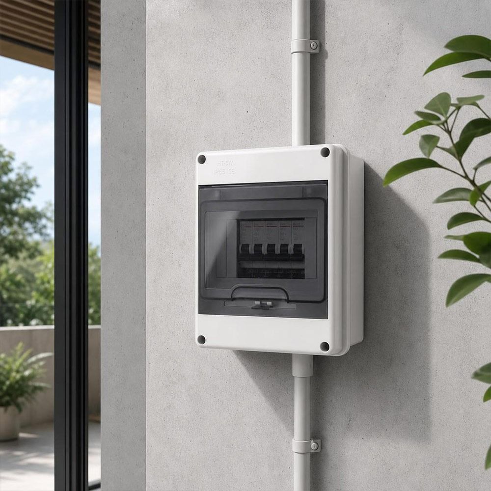 2/3/5/6/8/WAY Junction Box HT Series Circuit Breaker Enclosure Indoor Electrical Systems