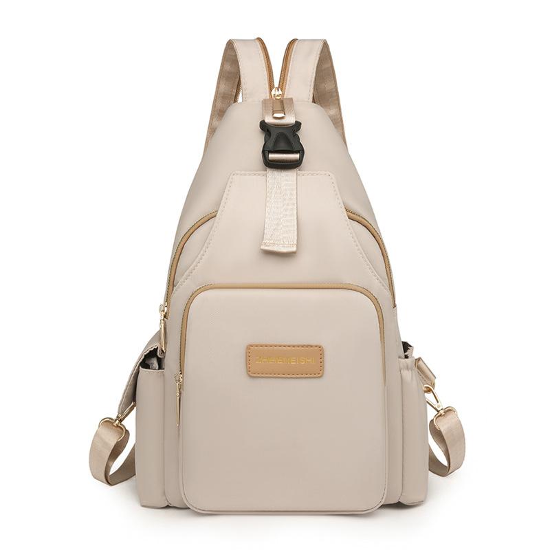 Retro Rucksack Stilvoll Schlicht Handheld Ein-Schulter Pendeltasche Outdoor Lässig Damen Rucksack