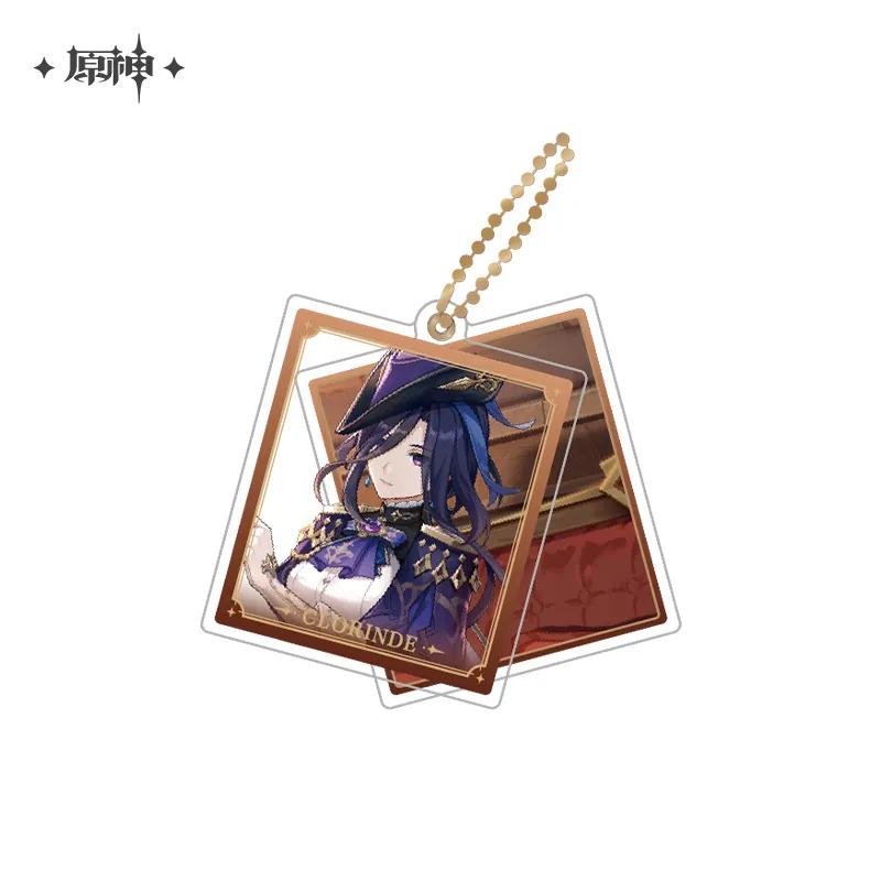 Sunsyea Genshin Impact Official Merch miHoYo Original Theme Series Keychain Vol.3 Alhaitham Kaveh Furina Wanderer Navia