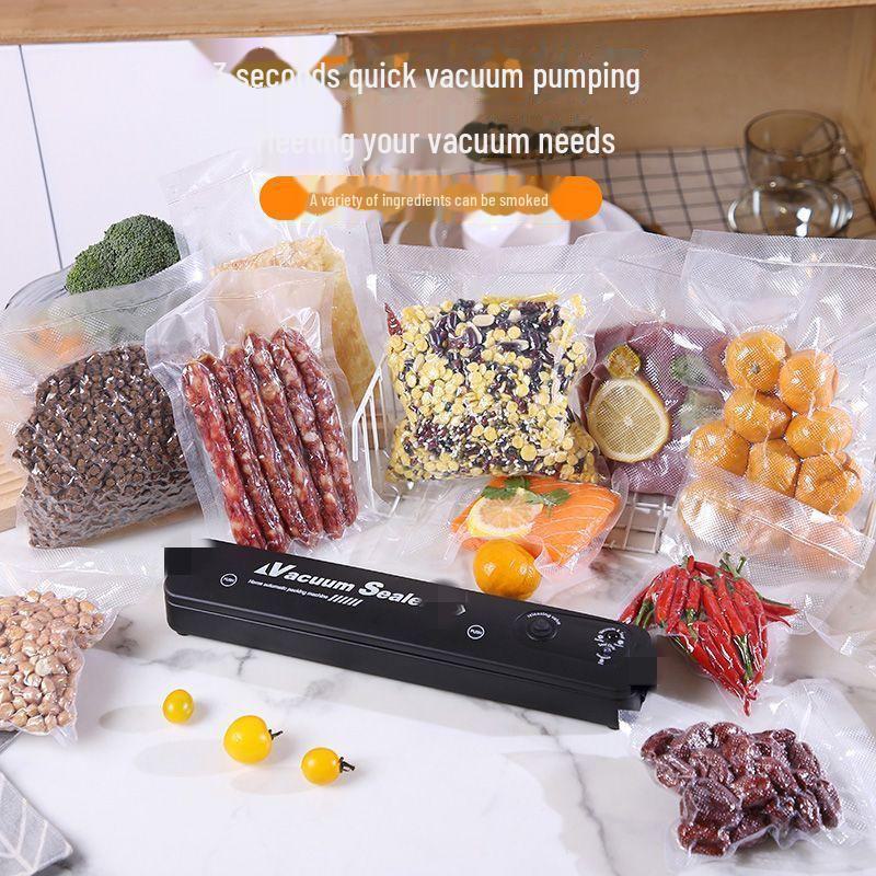 Mini Automatic Vacuum Sealer - Compact Kitchen Fresh-Keeping Machine