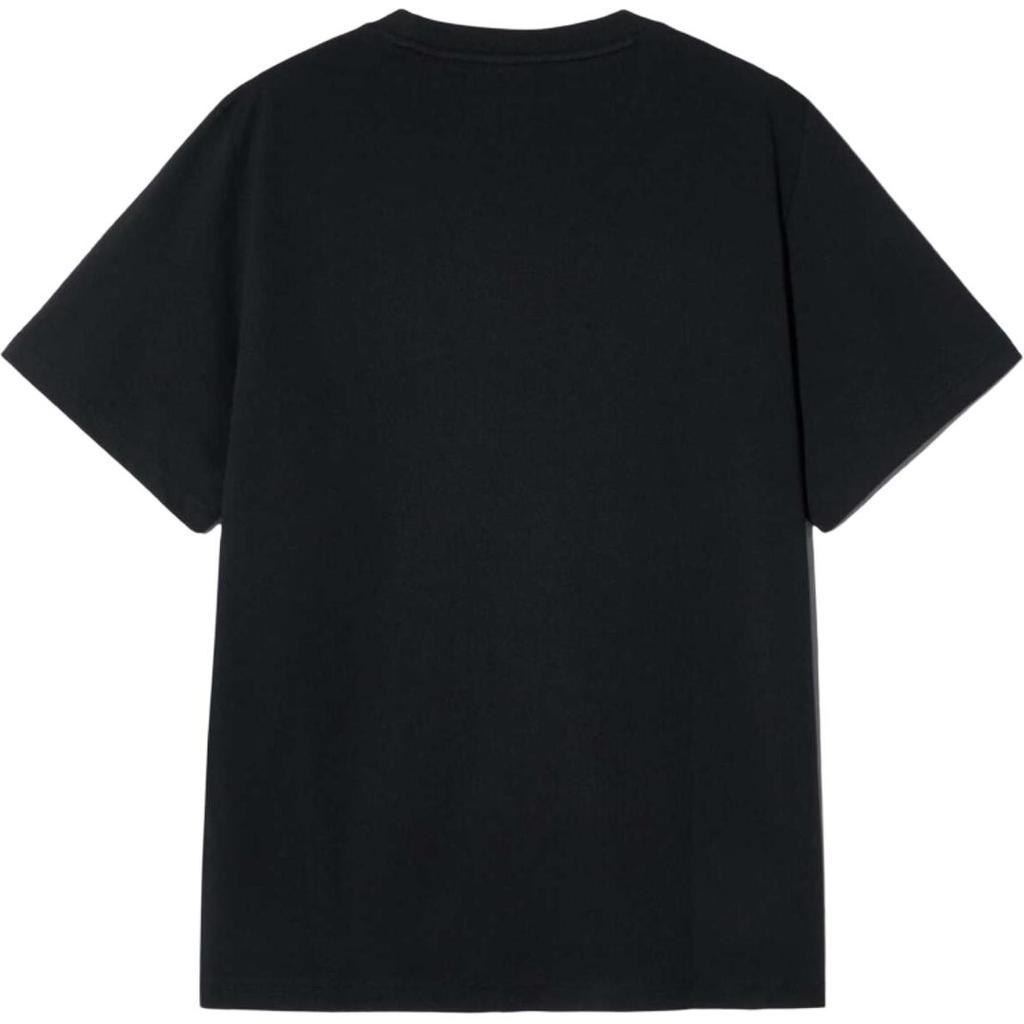 Fila T Shirts Unisex Black Crew Neck Moderate FS2RSH2102X-BLK