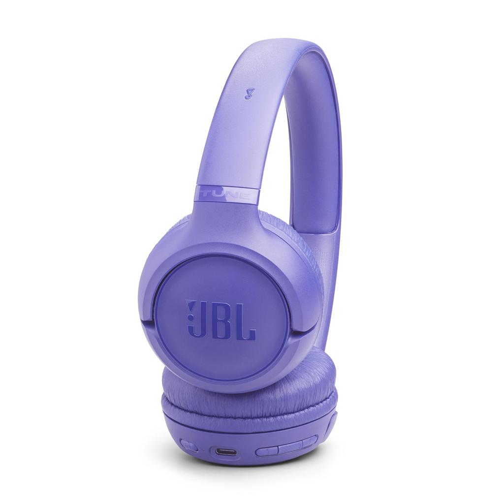 JBL TUNE530BT Wireless Headphones Bluetooth Up to 76 Hours On-Ear USB Type-C Charging Multi-Point Lavender JBL App Compatible