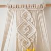 Cotton Rope Storage Rack for Bedroom Handwoven Tapestry Storage Rack Swing Rope Floating Shelf Wall Hanging Organizer