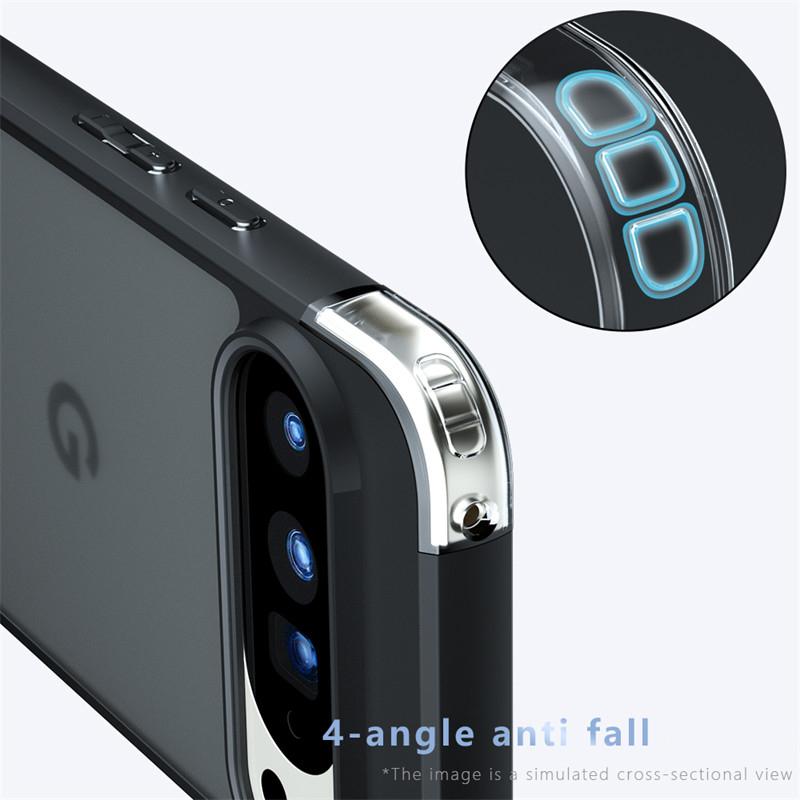 For Google Pixel 10 Pro XL Case Google Pixel 10 Pixel 10 Pro XL Cover Bumper Luxury Matte PC + TPU Shockproof Protective Cover