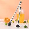 Quanshi 304 Stainless Steel Ice Crusher, Ice Hammer, Hand-Pressed Lemon Muddler, Juice Muddler, Cocktail Mixing Tool