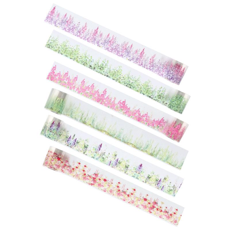1pcs/1lot Decorative Adhesive Tapes the spring breeze caresses the green Junk Journal Japanese Masking Scrapbooking Stickers