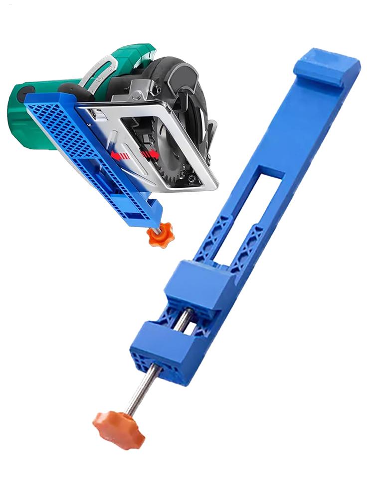 Circular Saw Guide Tool Wood Milling Positioning Clamp Adjustable Electric Circular Saw Attachment Precision Positioning