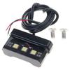 Waterproof Tail License Plate Light Motorcycle LED License Plate Light Aluminum Number Plate Lamp Motorbike Accessories