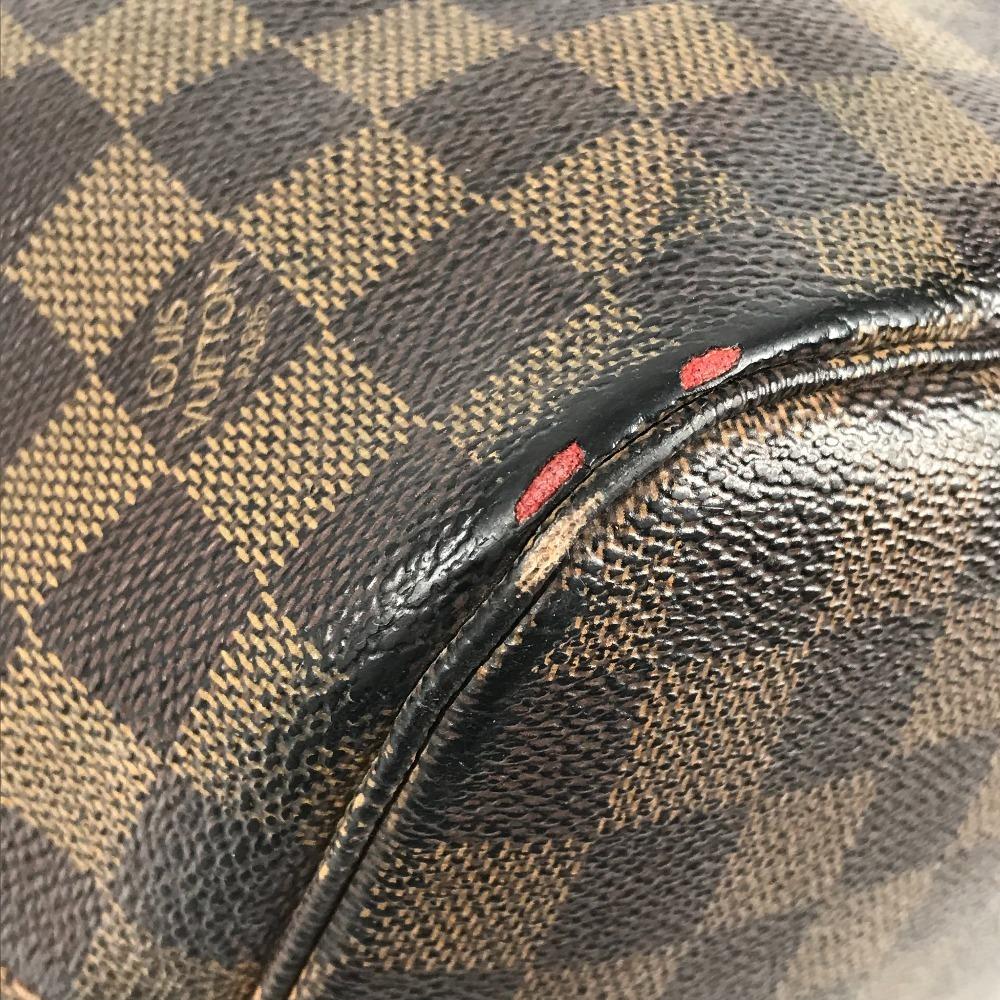 Louis Vuitton N51105 Damier Neverfull MM Shoulder Bag Tote Bag Canvas Ebene