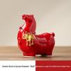 Year of the Horse Ceramic Tea Pet Ornament - Tang Horse Tea Ceremony Desktop Decor