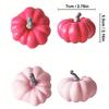 2 SZT. Sztuczne Dynie Realistyczna Symulacja Mieszane Dynie Sztuczne Dynie na Festiwal Halloween Święto Dziękczynienia Jesienne Żniwa Dekoracja Domu Halloween