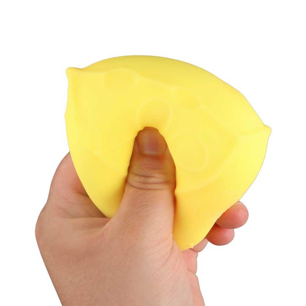 Sensory Toys Slow Rebound Stress Relief Toys Flexible Material Cheese Squeeze Toy Vent Toys   Party