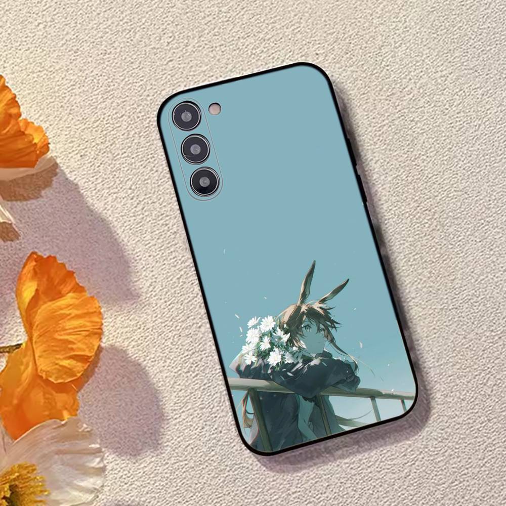Game Arknights Phone Case For Samsung Galaxy A73,A72,A71,A70,A53,A52,A51,Others Soft Black Cover