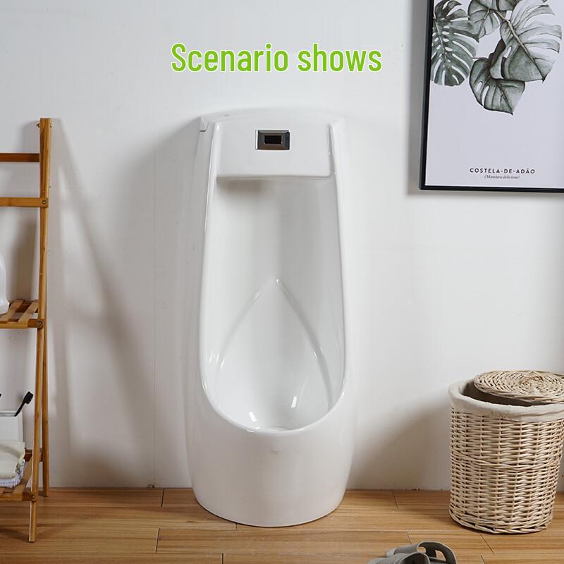 Yidashang 89198 Wall-Mounted Ceramic Urinal