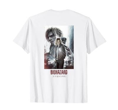 Resident Evil Requiem Leon & Grace Art BP(W) T-shirt