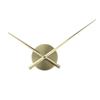 3D Wall Clock DIY Removable EVA Foam + Acrylic Mirror + Living Room Home Decor Needle Quartz Aluminum Movement 10CM Support