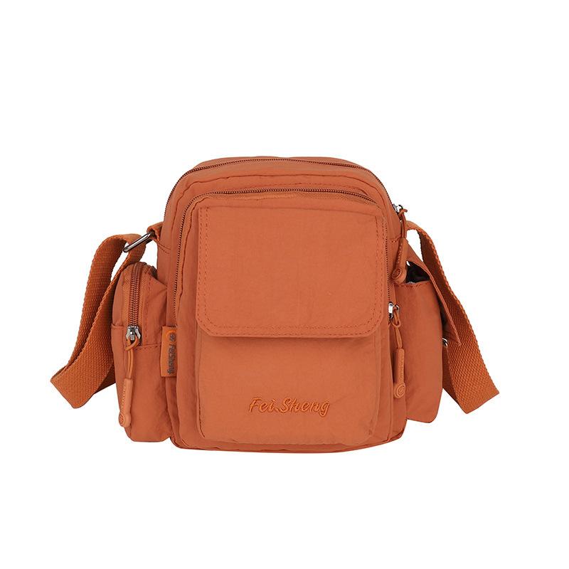 Single-shoulder Bag, Crossbody Bag, Large Capacity, Multi-pocket, Unisex, Wear-resistant, Waterproof, Sports, Outdoor Commuting