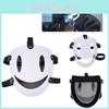Masque de tueur Sky Invader pour jeu de rôle, accessoire de costume de samouraï blanc