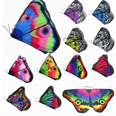 Fashion Partyprop Fairy Cosplay Kids Cloak Costumes Accessory Butterfly Wings Shawl Butterfly Scarf