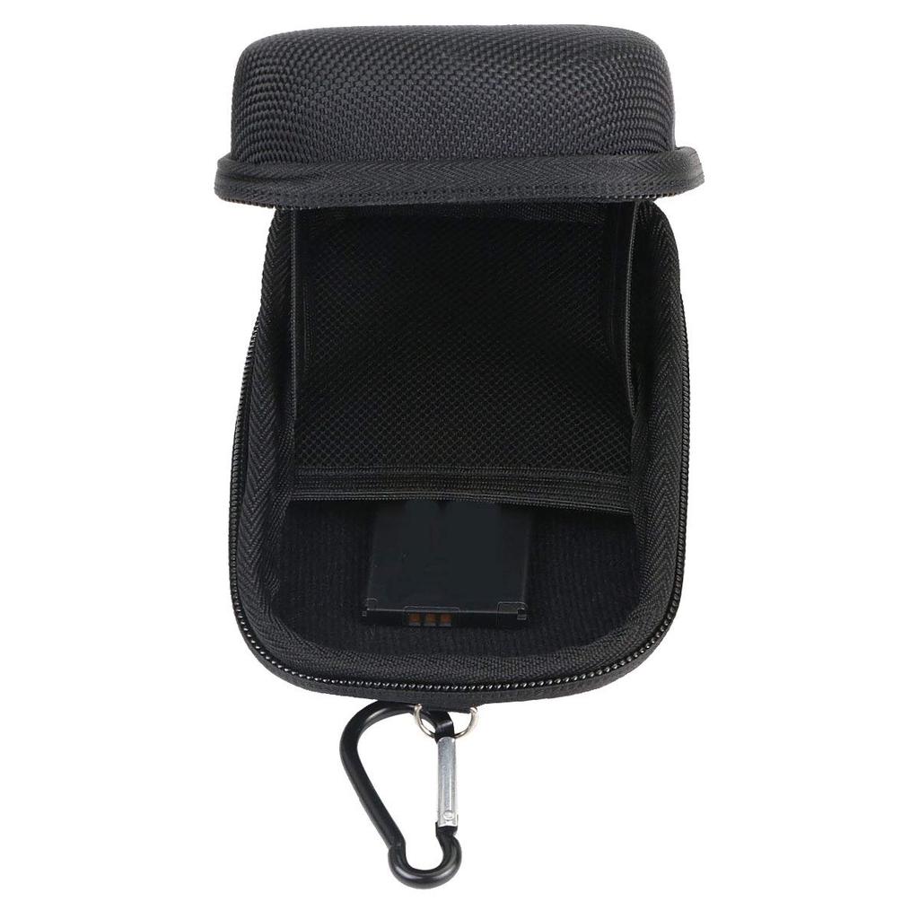 Khanka Protective Storage Case Compatible with RICOH PENTAX Digital Cameras WG-90/WG-80/WG-8/WG-70/WG-60/WG-50/WG-40/WG-30 (Black Zipper)