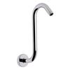 S Shaped High Rise Gooseneck Showerhead Extension Arm with Standard 1/2 Inch Connection Simple Installs for Bathroom