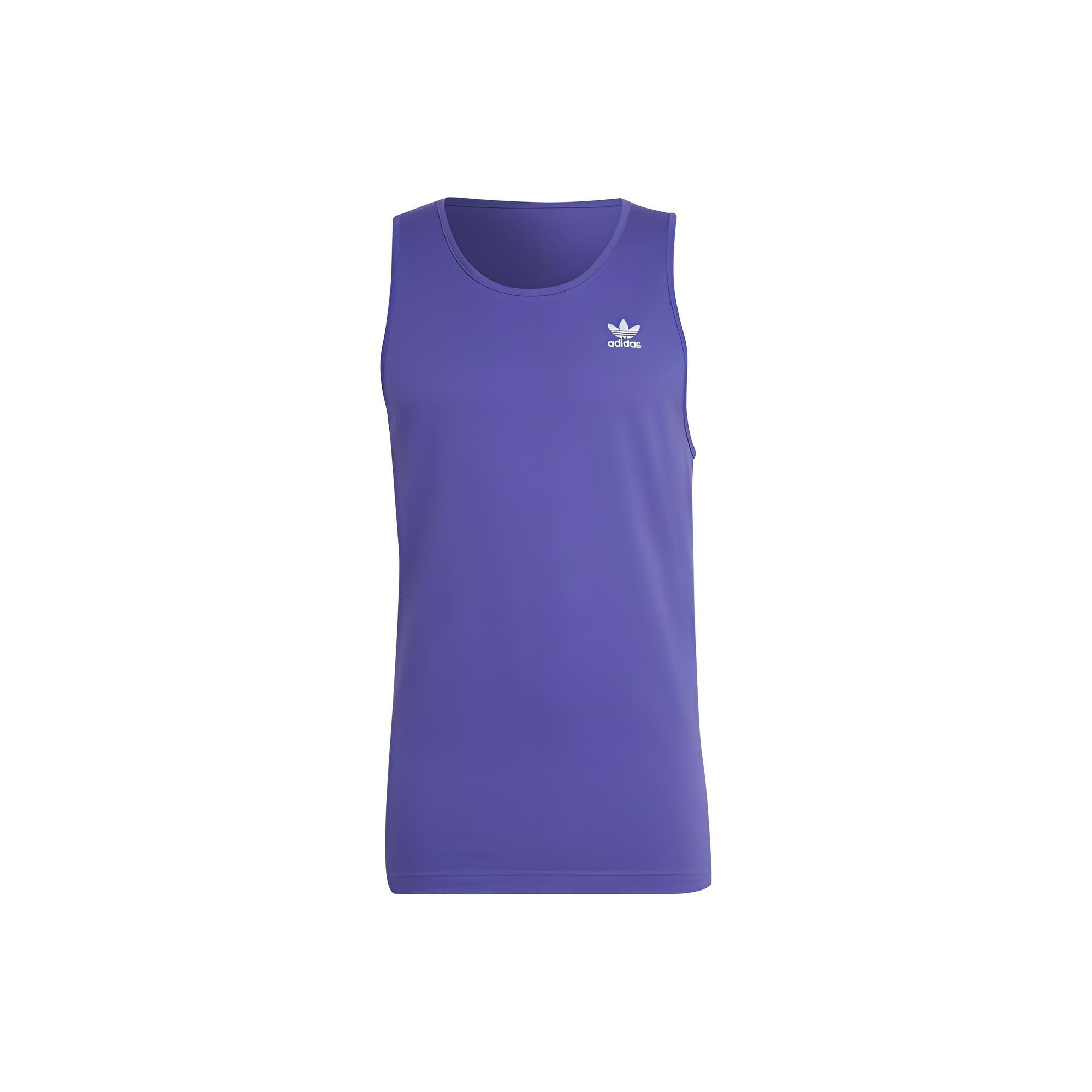 adidas originals Adicolor Essentials Trefoil Tank Top  Purple  Men s HE9432 XS