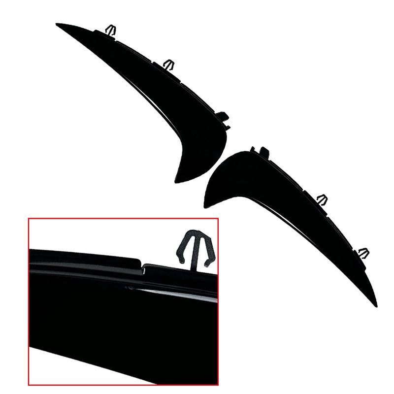 2pcs Rear Bumper Spoiler Side Canard Splitter For Mercedes Benz GLC Class X254 AMG Line GLC260 GLC300