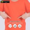Custom Logo Kids' Cotton Short Sleeve Round Neck T-shirt for Kindergarten Activities