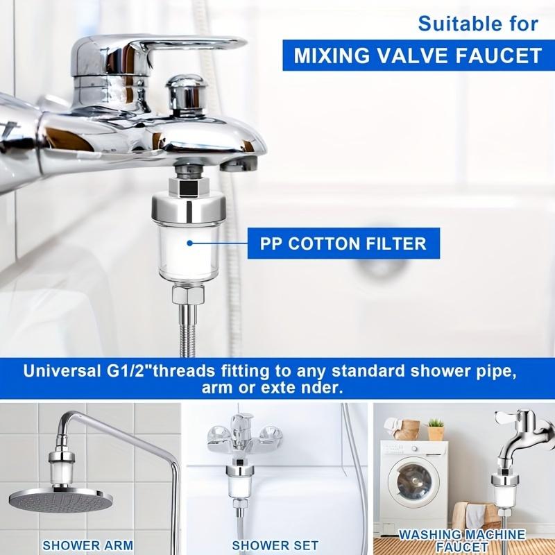 Plastic Faucet Filter, Kitchen Bathroom Shower Toilet Water Heater Washing Machine Filter, Tap Water Purifier, for Home Use