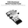 Metal Gearbox Transfer for Case Mount Model Vehicle Accessory for 1:14 Tamiya Truck & 1:10 Axial SCX10 D90 RC Crawler Ca