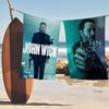 Classic Movie John Wick Microfiber Printed Beach Towel Mountain Climbing Yoga Beach Swimming Running Absorbent Soft Towel
