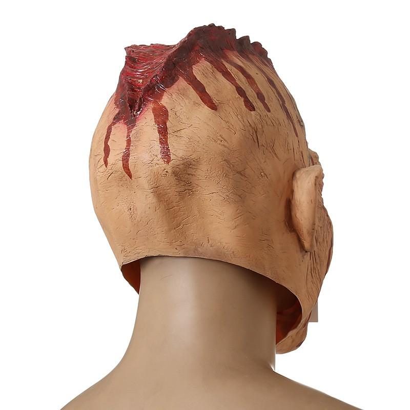 Halloween Full Face Latex Mask Scary Devil Zombie Cosplay Haunted House Party