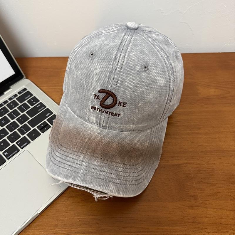 Spring Summer Embroidered Tiedye Baseball Cap With Adjustable Fit For Women And Men