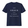 New Order T-Shirt The National Größe X-Large Vintage Dehnbar Designer Kleidung Bequem Vielseitig Atmungsaktiv Stilvoll