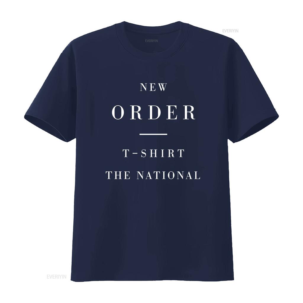 New Order T-Shirt The National Größe X-Large Vintage Dehnbar Designer Kleidung Bequem Vielseitig Atmungsaktiv Stilvoll