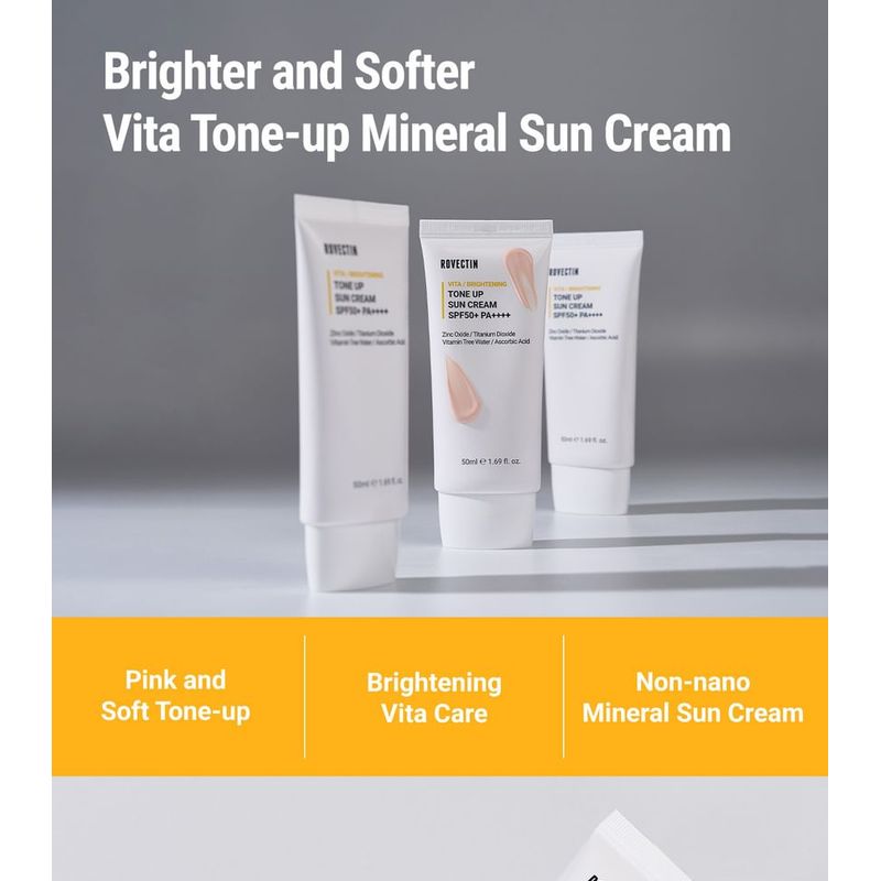 ROVECTIN Vita Tone Up Sonnencreme