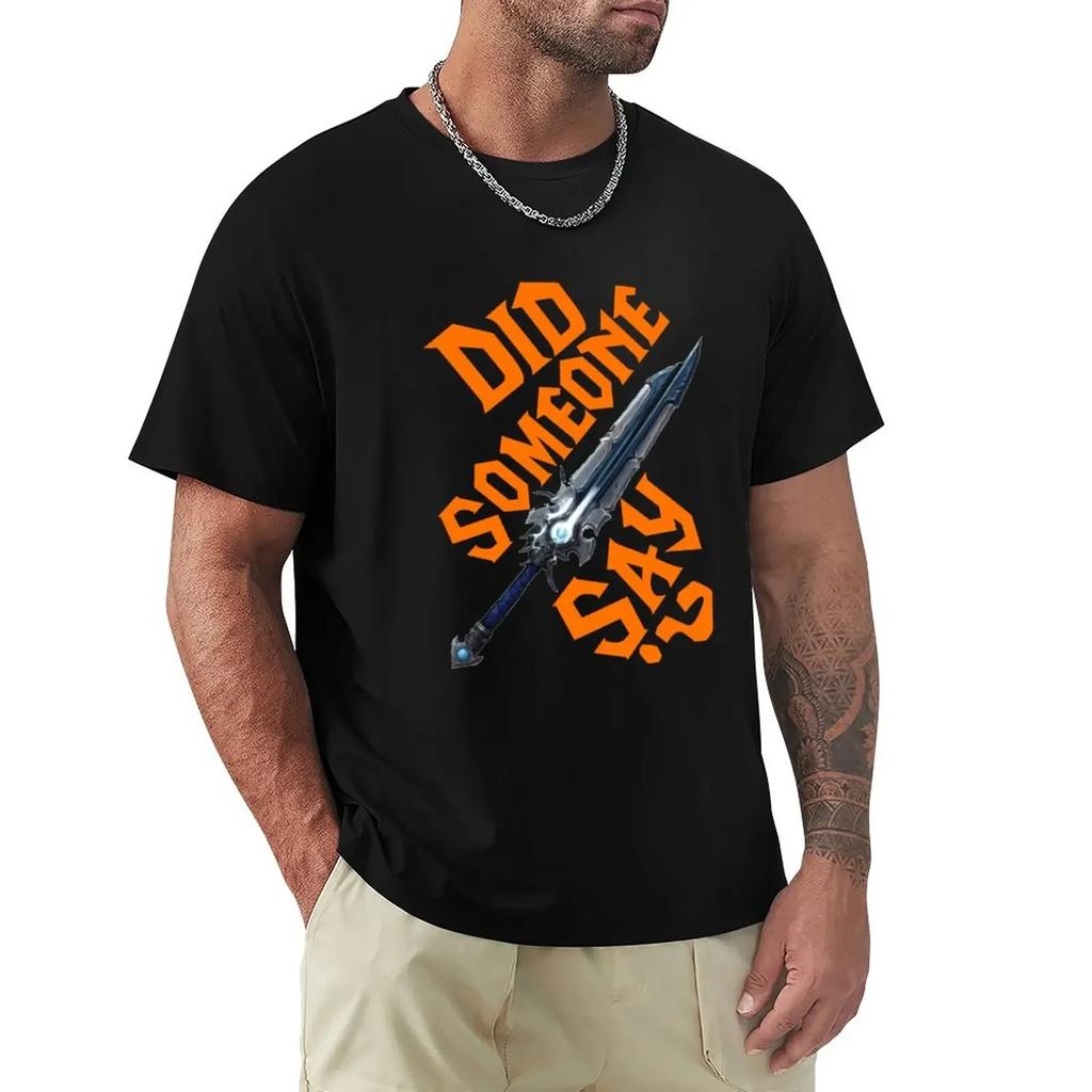 Did someone say Thunderfury? T-Shirt Aesthetic clothing summer top fitted t shirts for