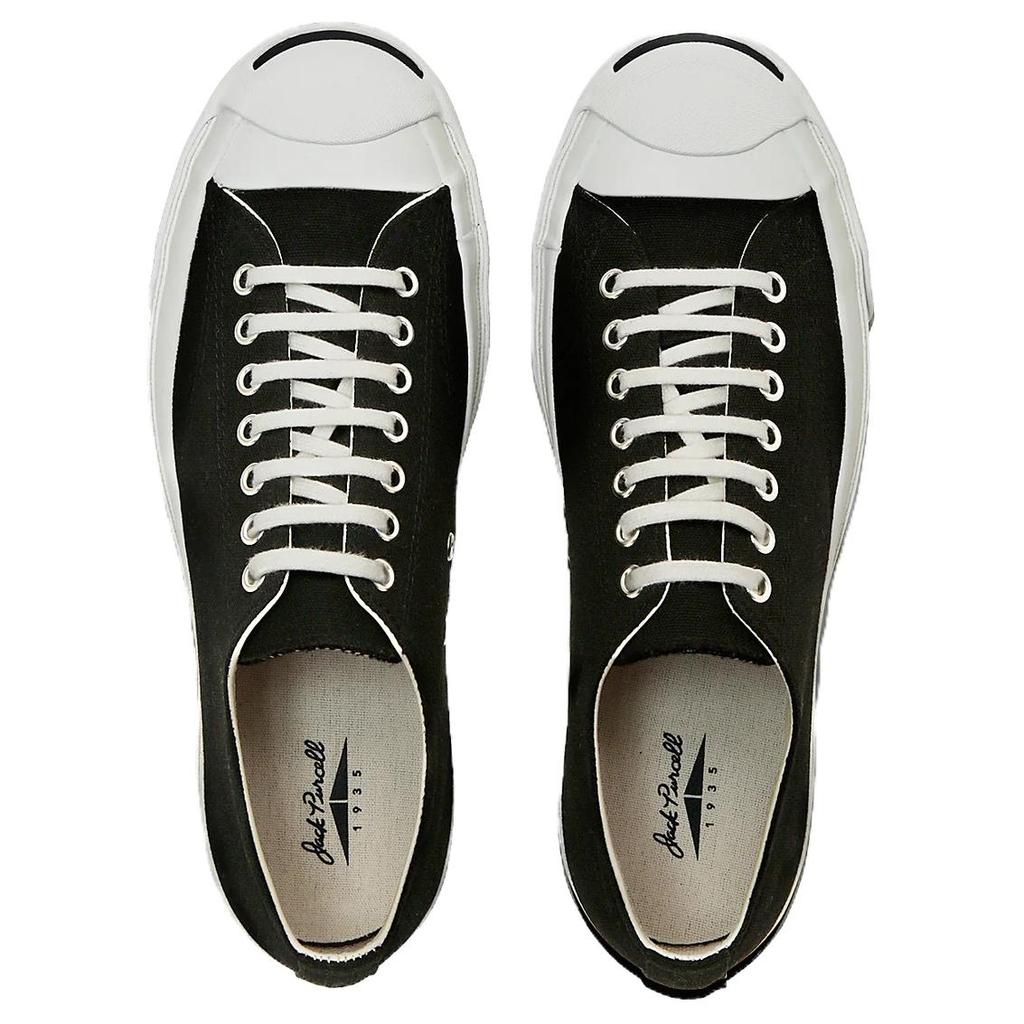 Converse Jack Purcell 1935 Versatile Comfortable Durable Low-Top Canvas Shoes Unisex sneaker Black 33301391