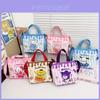 Stylish New Cute Kuromi Large Capacity Tote Bag For Students And Commuters In Trendy Canvas