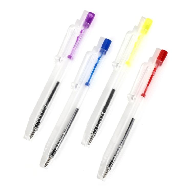 

100Pcs Easy Grip Ballpoint Pens Set Long Retractable Auto Ballpoint Pens Set 1