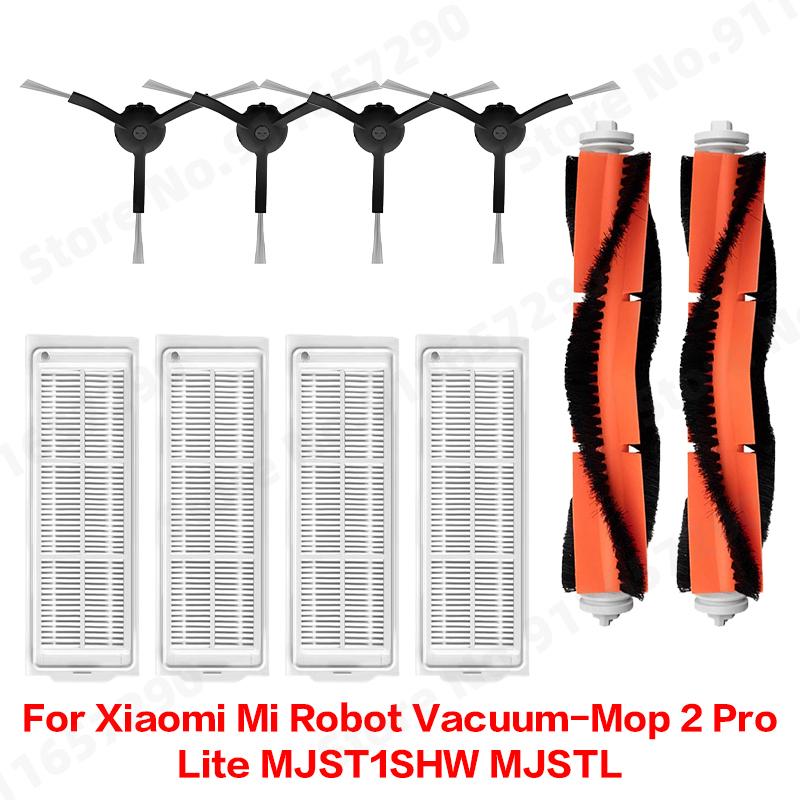 For Xiaomi Mi Robot Vacuum-Mop 2 Pro/Lite MJST1SHW MJSTL Side Main Brush Water Tank Dust box Mop Cloth HEPA Filter Accessories