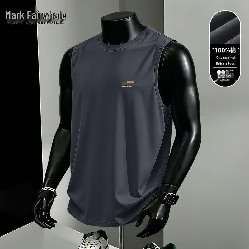 Mark Fairwhale Men s 2026 Pure Cotton Sleeveless Vest 3XL