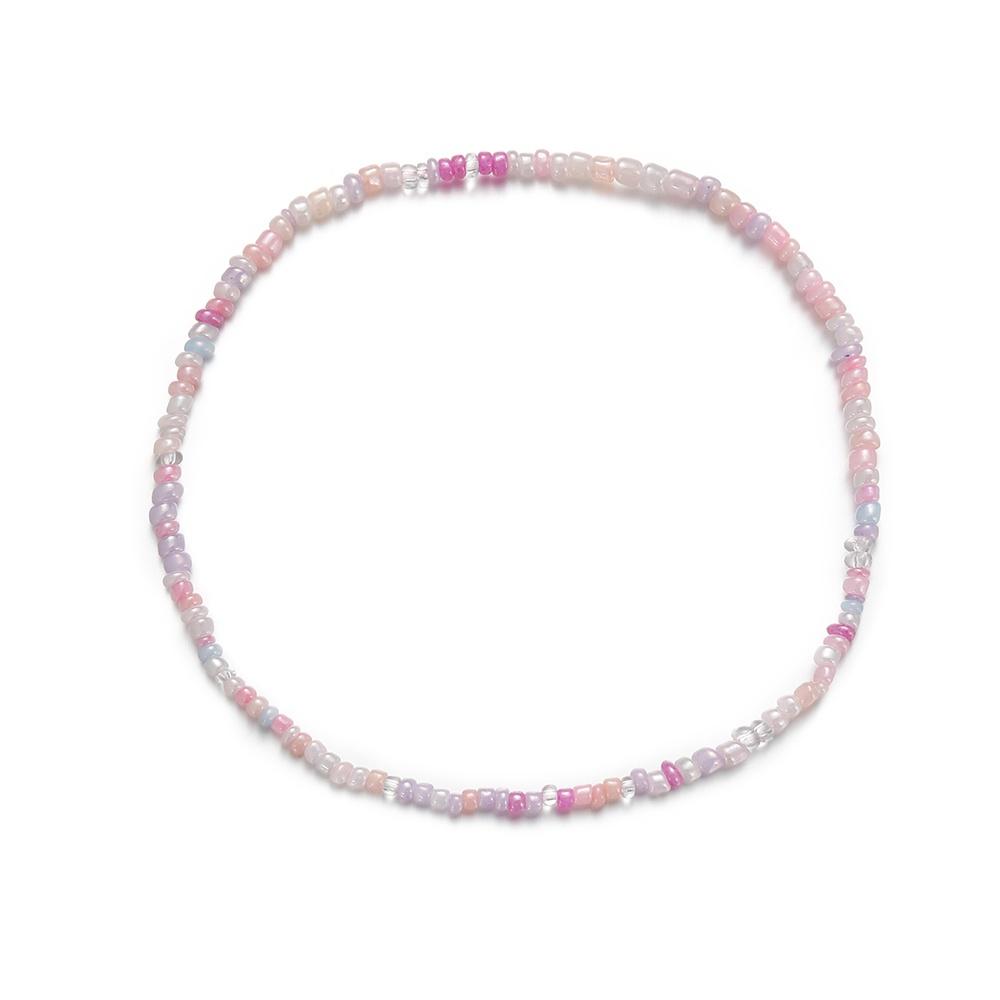 

IF ME красочные бусы ожерелье цветок звезда смайлик колье женские ювелирные аксессуары Style 3