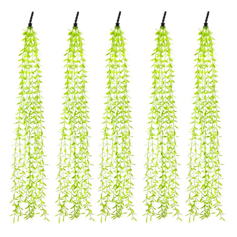 Salix Babylonica Artificial Wall Plants With Flexible Twigs For Home Decor And Event Display
