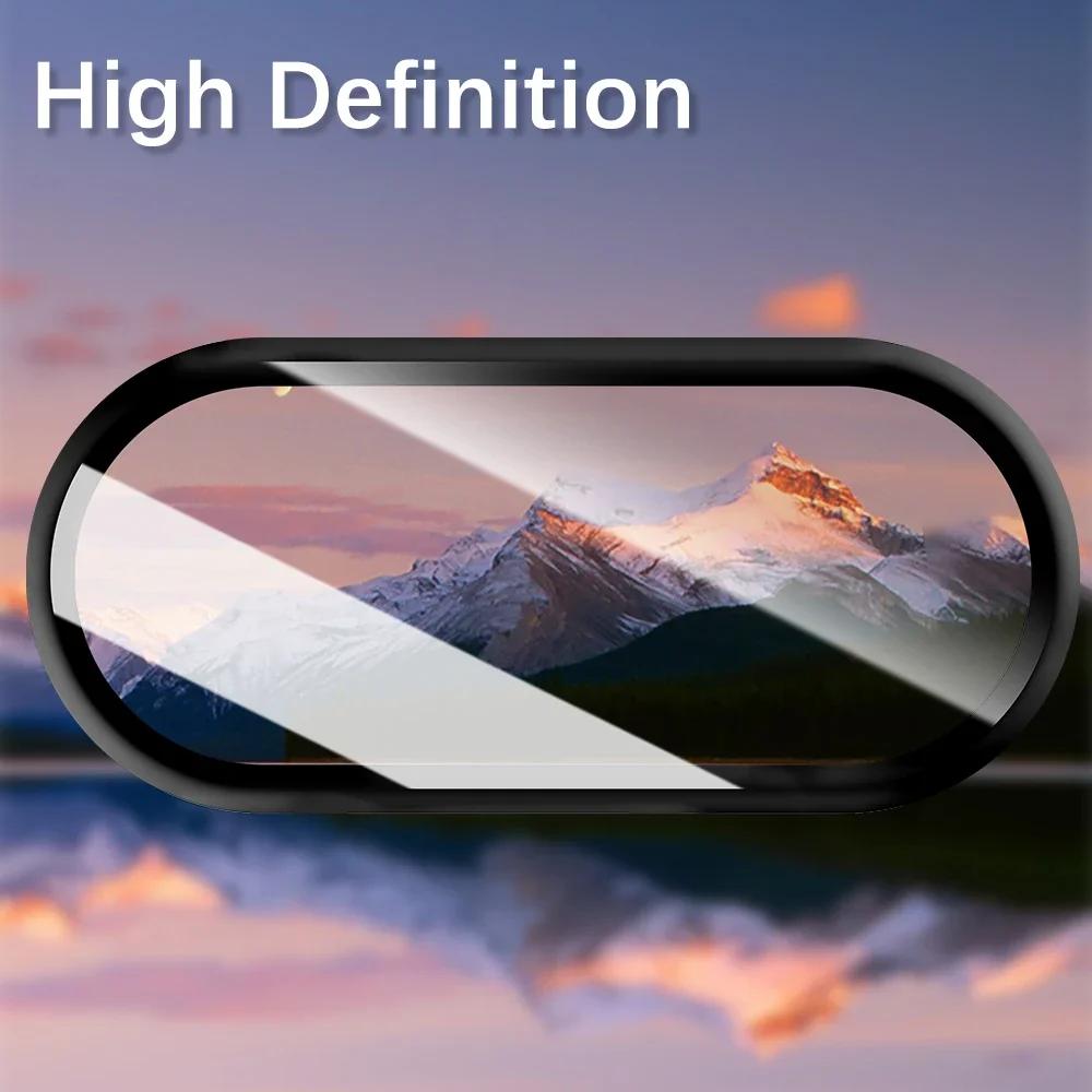 9D gebogene, vollständige Abdeckung, kratzfest, klarer, weicher Film für Xiaomi Mi Band 9 Active