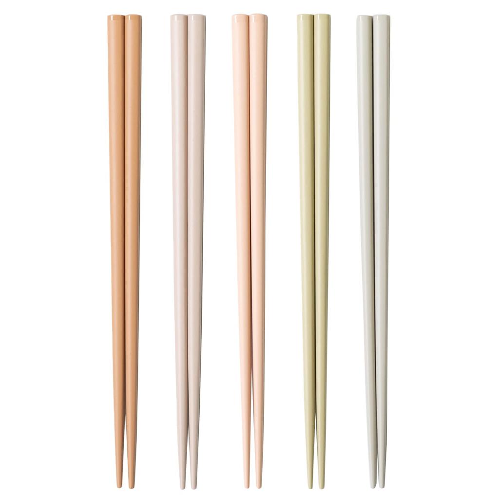 Wakasa Lacquer Natural Dishwasher 5 Set of For Made in Product Number 264932 Chopsticks, Wood, Safe, 23cm, Colors, 5, Fleur, Guests, Japan,