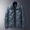Winter Warm Men's Down Jacket Casual Plus Plus Thick Stand Up Collar Winter Coat Men's Jacket
