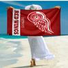 RedWings Fashion Beach Towel: Ideal for Summer Adventures Soft, absorbent and quick drying suitable for swimming and bathing