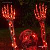 Halloween Glowing Skeleton Hand Decorations for Outdoor Lawn and Courtyard Atmosphere